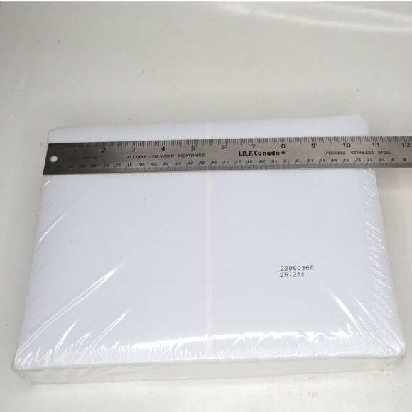 Shipping Labels 8.5" x 5.5" Half Sheet Adhesive 500 labels/pk Laser Ink Jet - Picture 6 of 7